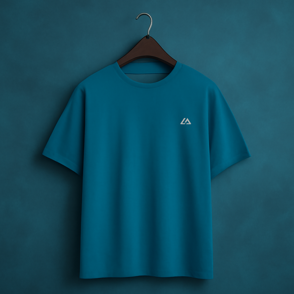 Blue Oversize T Shirt
