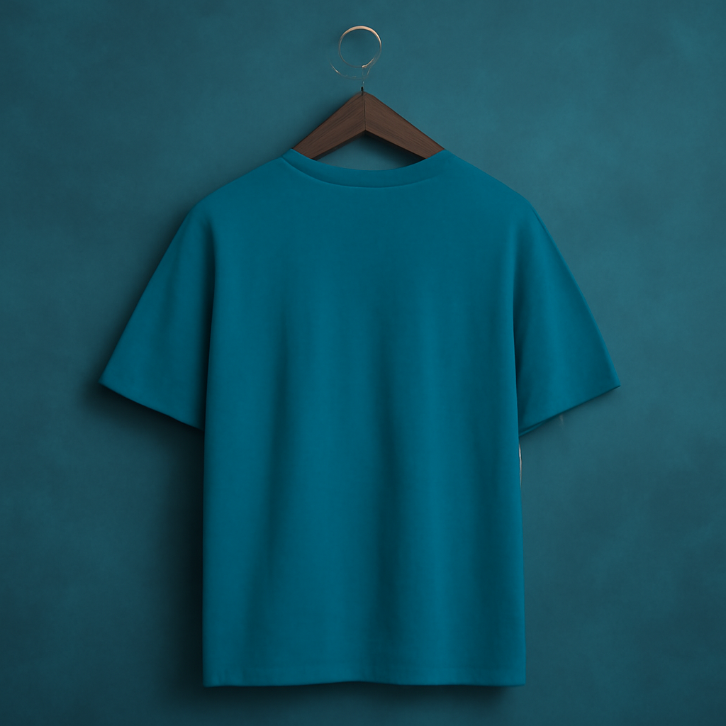 Blue Oversize T Shirt