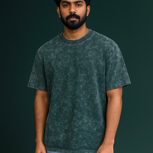 Acid Wash Oversized T Shirt