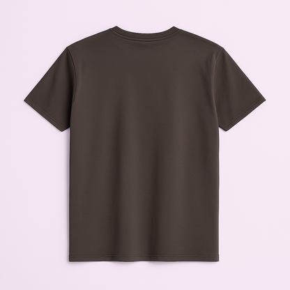 Plain Drop Shoulder T Shirt - Premium Cotton Lycra 220 GSM